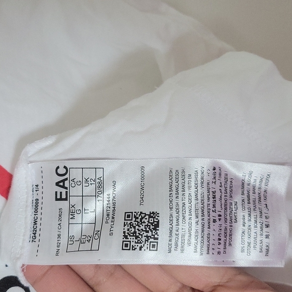 GUESS Original Logo T-Shirt size L - Picture 7 of 13